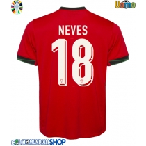 Maglie da calcio Portogallo Ruben Neves #18 Prima Maglia Europei 2024 Manica Corta